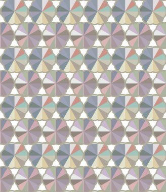 Geometrik şekilli kusursuz desen çizimi