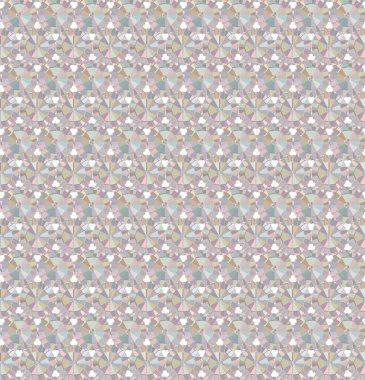 Geometrik şekilli kusursuz desen çizimi