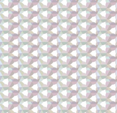 Geometrik şekilli kusursuz desen vektör çizimi