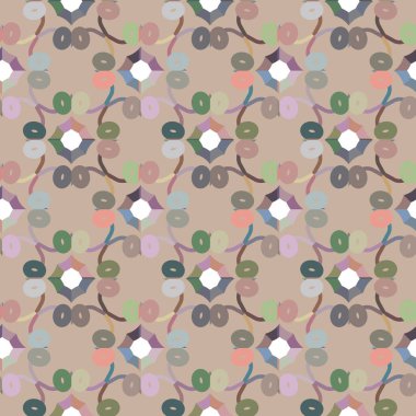 Geometrik şekilli kusursuz desen çizimi