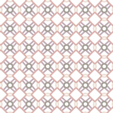 Geometrik şekilli kusursuz desen vektör çizimi