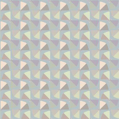 Geometrik şekilli kusursuz desen vektör çizimi