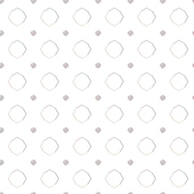 Geometrik şekilli kusursuz desen vektör çizimi