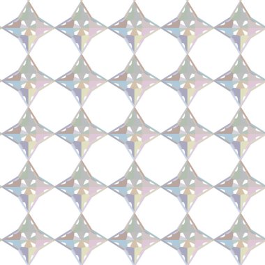 Geometrik şekilli kusursuz desen çizimi