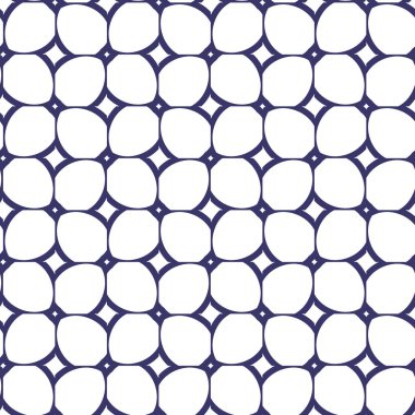 Geometrik şekilli kusursuz desen vektör çizimi