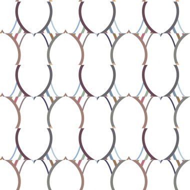 Geometrik şekilli kusursuz desen çizimi