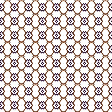 Geometrik şekilli kusursuz desen vektör çizimi