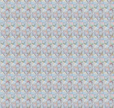 Geometrik şekilli kusursuz desen vektör çizimi