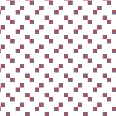 Geometrik şekilli kusursuz desen vektör çizimi