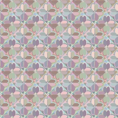 Geometrik şekilli kusursuz desen çizimi