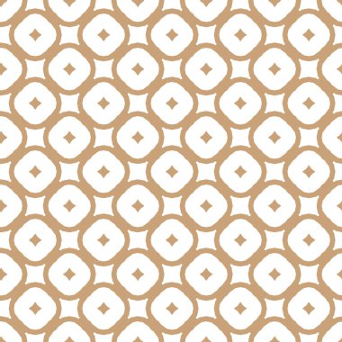 Geometrik şekilli kusursuz desen vektör çizimi