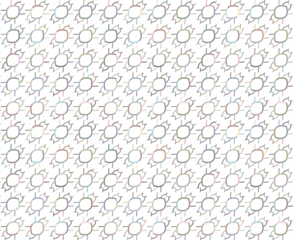 Απρόσκοπτη Μοτίβο Γεωμετρικά Σχήματα Εικονογράφηση — Διανυσματικό Αρχείο