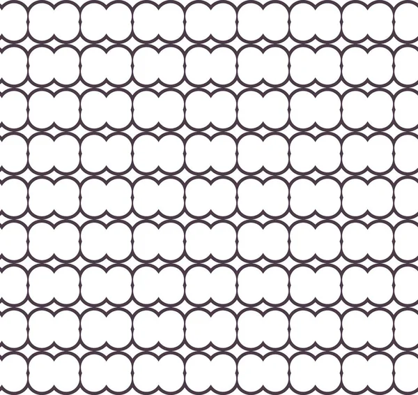 幾何学的な形をしたシームレスなパターン — ストックベクタ