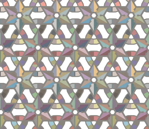Geometrik şekilli kusursuz desen çizimi