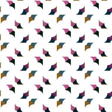 Geometrik şekilli kusursuz desen çizimi