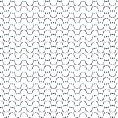 Geometrik şekilli kusursuz desen vektör çizimi