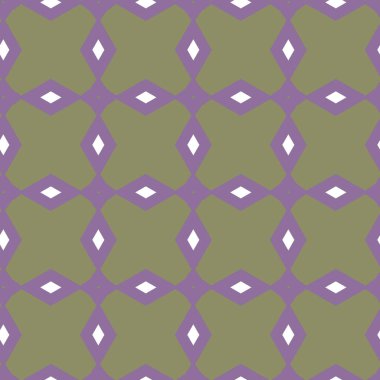 Geometrik şekilli kusursuz desen vektör çizimi