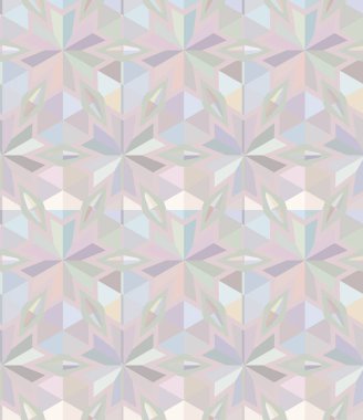 Geometrik şekilli kusursuz desen vektör çizimi