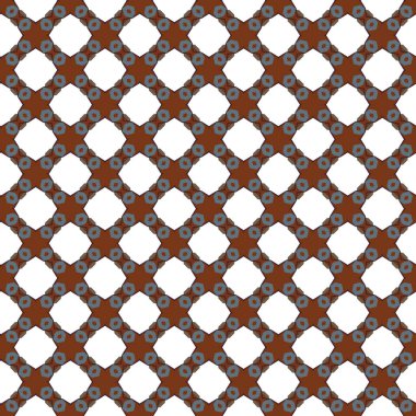 Geometrik şekilli kusursuz desen çizimi