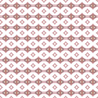 Geometrik şekilli kusursuz desen vektör çizimi