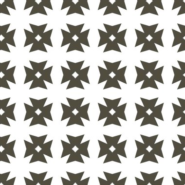 Geometrik şekilli kusursuz desen vektör çizimi