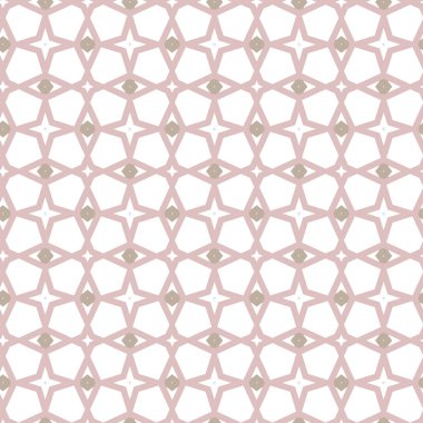 Geometrik şekilli kusursuz desen vektör çizimi