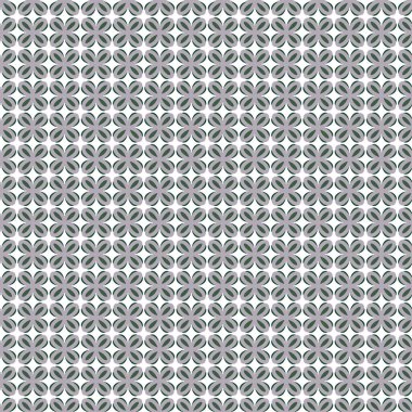 Geometrik şekilli kusursuz desen vektör çizimi