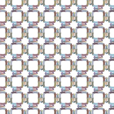 Geometrik şekilli kusursuz desen vektör çizimi