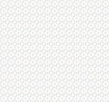 Geometrik şekilli kusursuz desen vektör çizimi