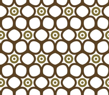 Geometrik şekilli kusursuz desen çizimi