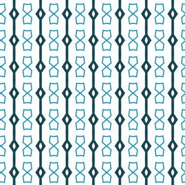 Geometrik şekilli kusursuz desen çizimi