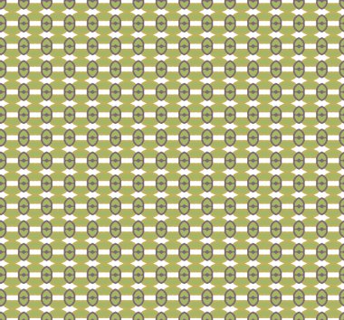 Geometrik şekilli kusursuz desen vektör çizimi