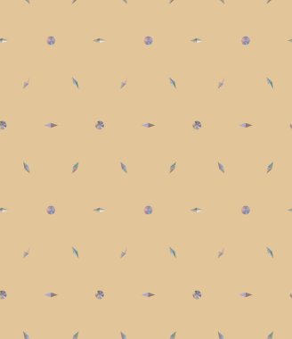 Geometrik şekilli kusursuz desen vektör çizimi