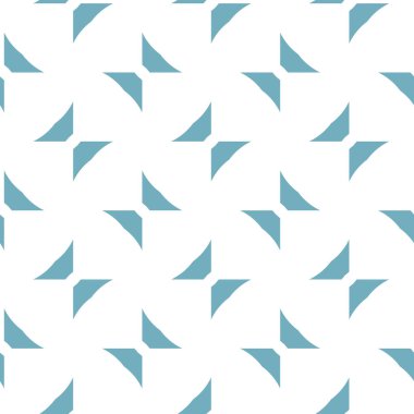 Geometrik şekilli kusursuz desen vektör çizimi