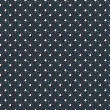 Geometrik şekilli kusursuz desen vektör çizimi