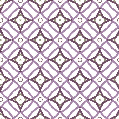 Geometrik şekilli kusursuz desen vektör çizimi