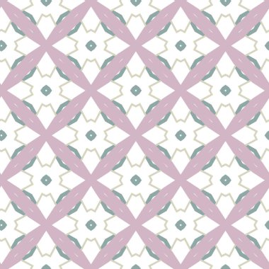 Geometrik şekilli kusursuz desen vektör çizimi