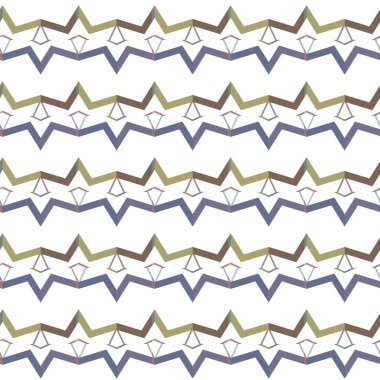 Geometrik şekilli kusursuz desen çizimi