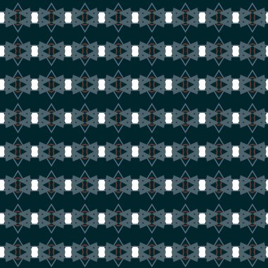 Geometrik şekilli kusursuz desen çizimi