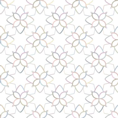 Geometrik şekilli kusursuz desen çizimi