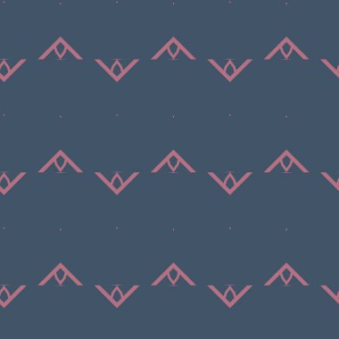 Geometrik şekilli kusursuz desen vektör çizimi