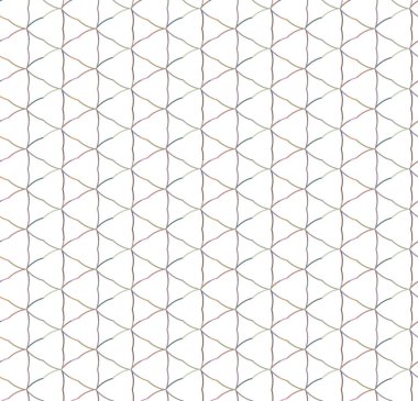 Geometrik şekilli kusursuz desen vektör çizimi