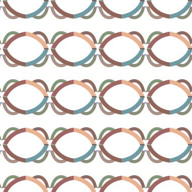 Geometrik şekilli kusursuz desen çizimi