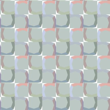 Geometrik şekilli kusursuz desen çizimi