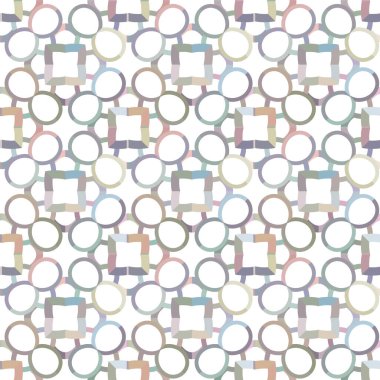 Geometrik şekilli kusursuz desen çizimi