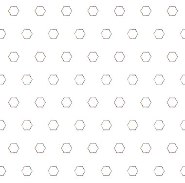 Geometrik şekilli kusursuz desen vektör çizimi