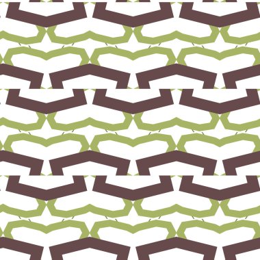 Geometrik şekilli kusursuz desen vektör çizimi