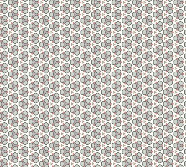 Geometrik şekilli kusursuz desen vektör çizimi