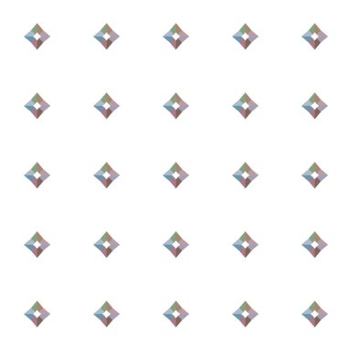 Geometrik şekilli kusursuz desen vektör çizimi