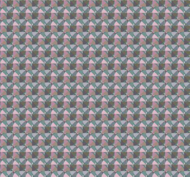 Geometrik şekilli kusursuz desen çizimi
